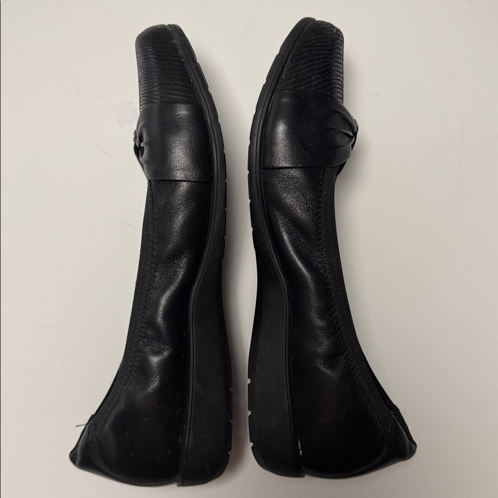 Aravon Andrea-AR Ballet Flats Leather Shoe Size 10EE - Picture 4 of 6